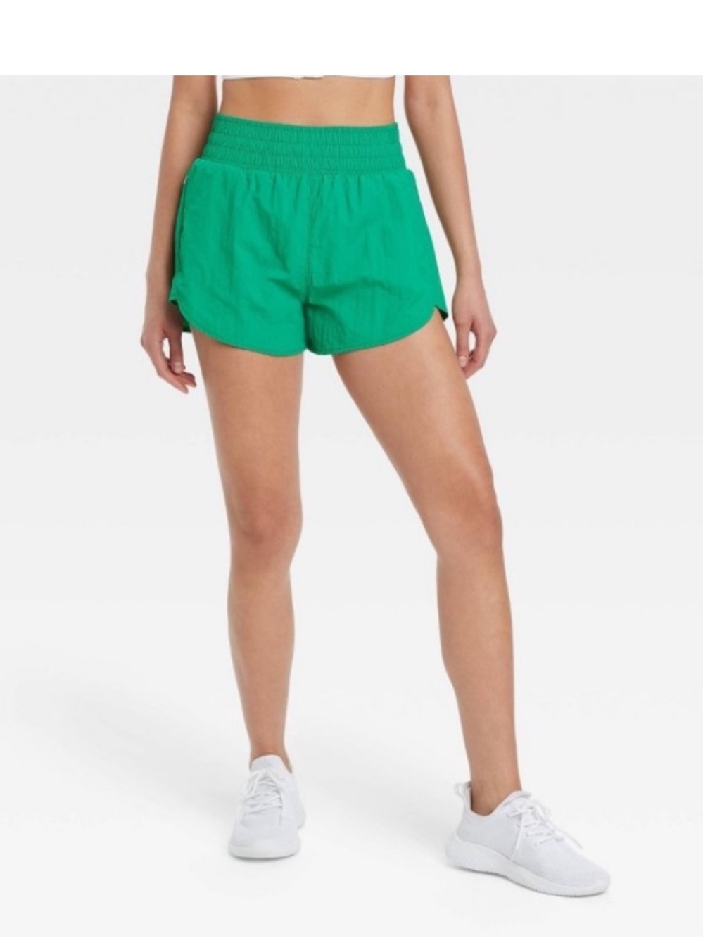all in motion Green Gingham Tank & Solid Green Lounge Shorts Set - Picture 3 of 3